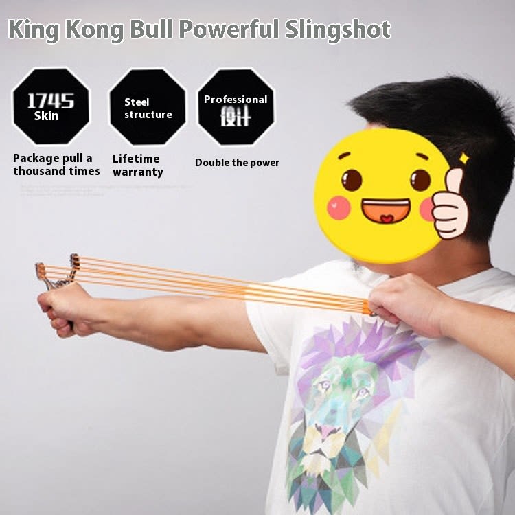 Outdoor Slingshot High Precision Sub-strong Precision Traditional Dawei Power Card Ball Bow view 1