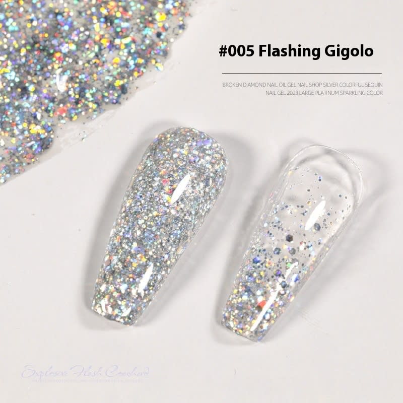 Cowherd Sequins Laser UV Polish view 12