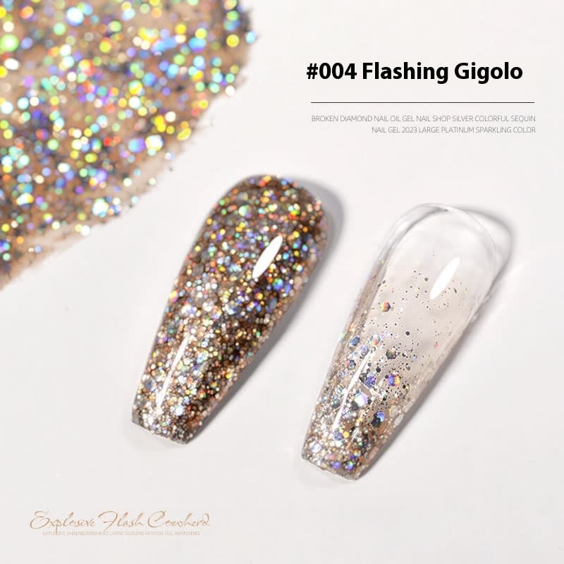Cowherd Sequins Laser UV Polish view 7