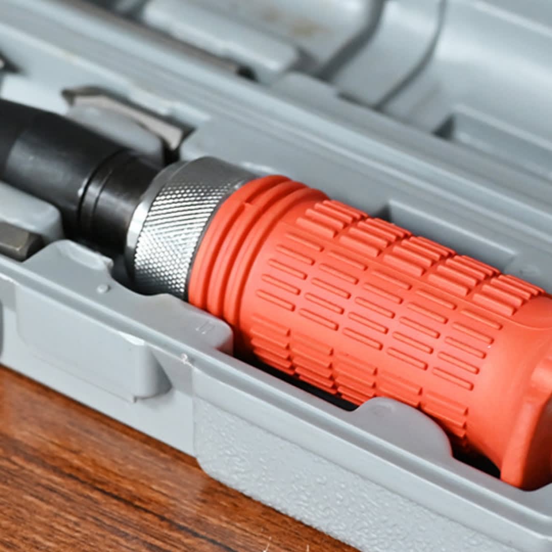 14-piece Set Impact Screwdriver Head Set Machine Repair Screwdriver Batch Suit Iron Box Chrome Vanadium Steel Tools Suit view 4