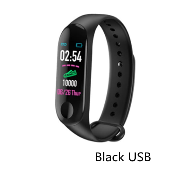 Compatible With , Smart Bracelet Heart Rate And Blood Pressure Exercise Meter Step Information Push Smart Reminder Color Bracelet view 11