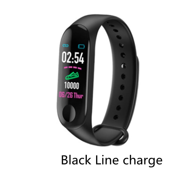 Compatible With , Smart Bracelet Heart Rate And Blood Pressure Exercise Meter Step Information Push Smart Reminder Color Bracelet view 10