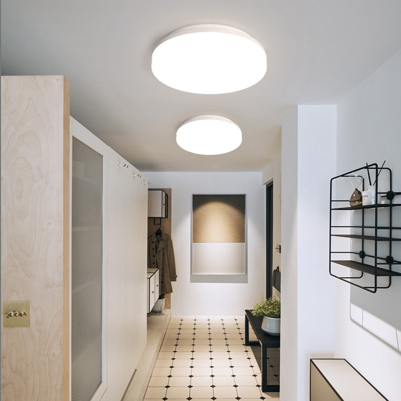 ED Three Proof Ceiling Light Square Circular Aisle view 19