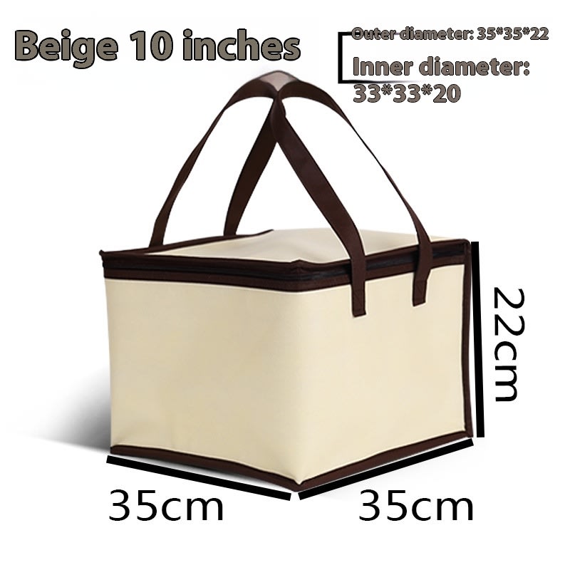 6-inch 8-inch 10-inch 12-inch Heightened Aluminum Foil Cake Insulation Bag Seafood Steak Takeaway Insulated Bag view 8