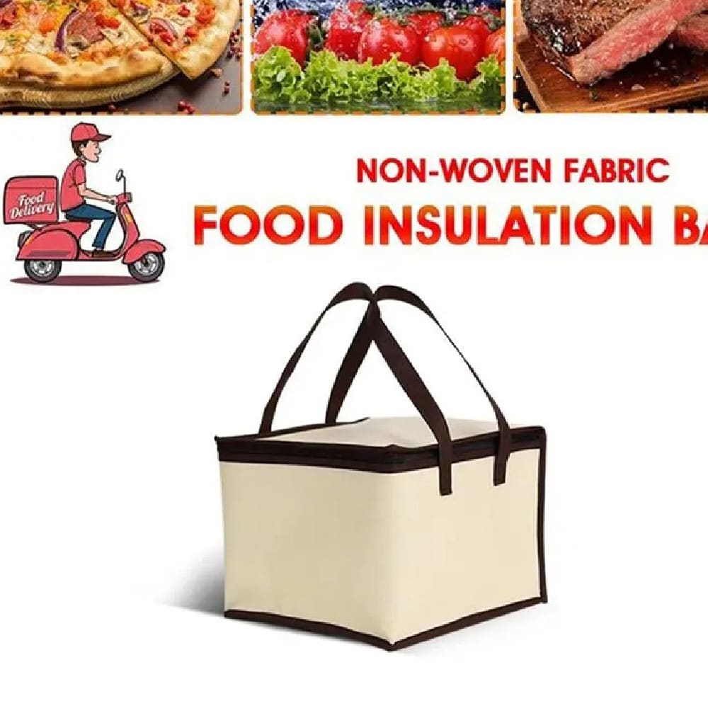 6-inch 8-inch 10-inch 12-inch Heightened Aluminum Foil Cake Insulation Bag Seafood Steak Takeaway Insulated Bag view 1