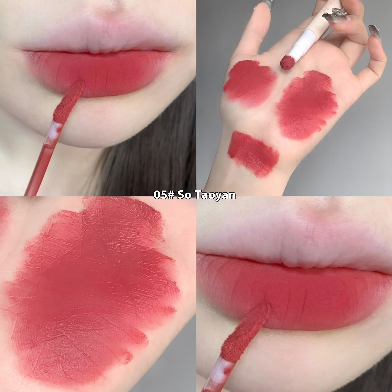 Gege Bear Gogo Bear Lip Cream Foundation Velvet Matte Matte view 9
