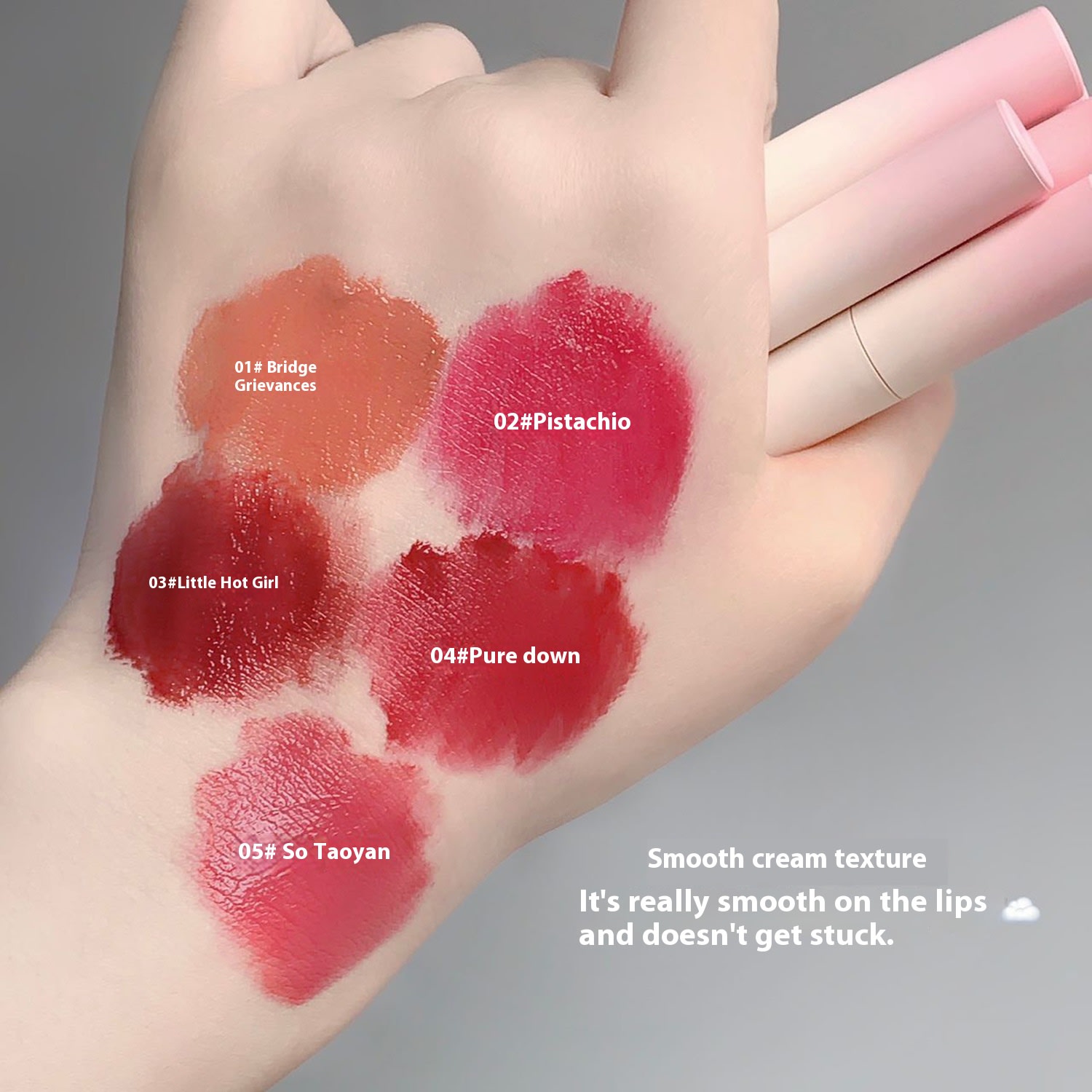 Gege Bear Gogo Bear Lip Cream Foundation Velvet Matte Matte view 8