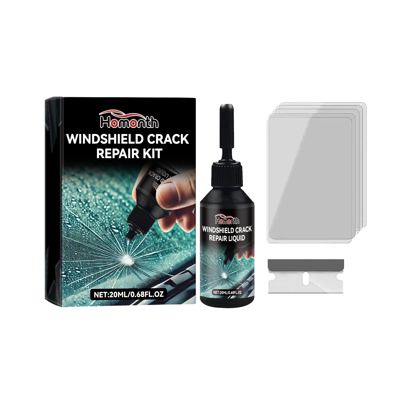 Windshield Crack Repair Kit view 3