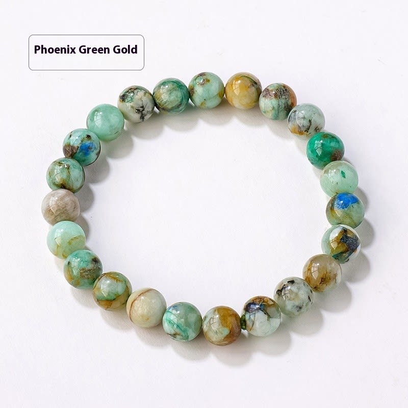 8mm Natural Crystal Stone Beads Bracelet view 25