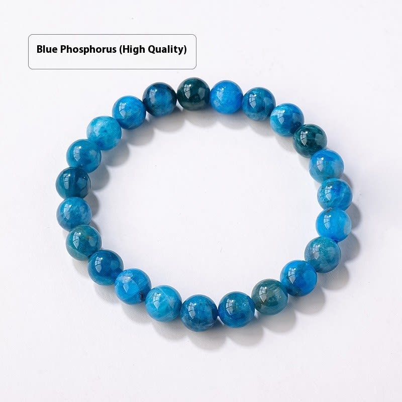 8mm Natural Crystal Stone Beads Bracelet view 39