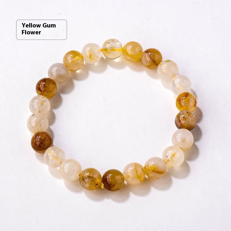 8mm Natural Crystal Stone Beads Bracelet view 27