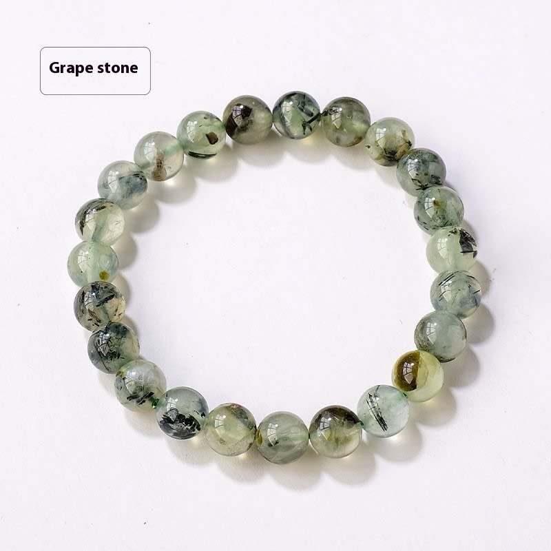 8mm Natural Crystal Stone Beads Bracelet view 11