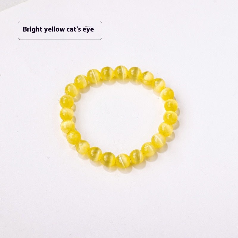 8mm Natural Crystal Stone Beads Bracelet view 22