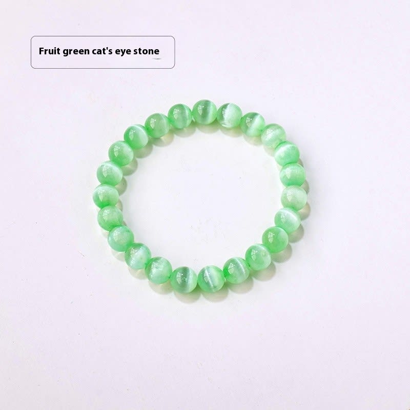 8mm Natural Crystal Stone Beads Bracelet view 26