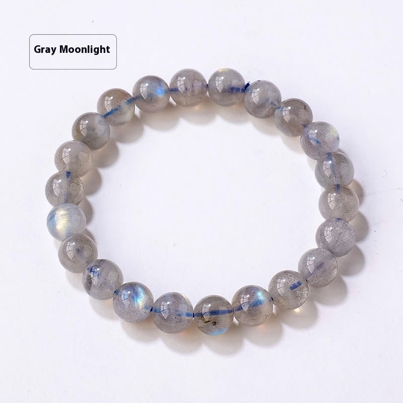 8mm Natural Crystal Stone Beads Bracelet view 4