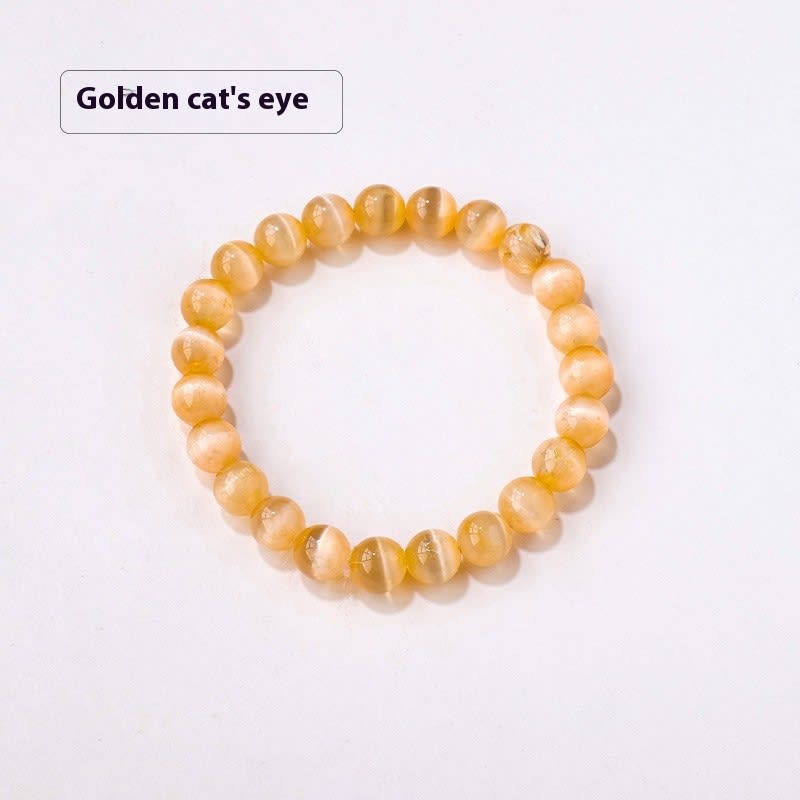 8mm Natural Crystal Stone Beads Bracelet view 20