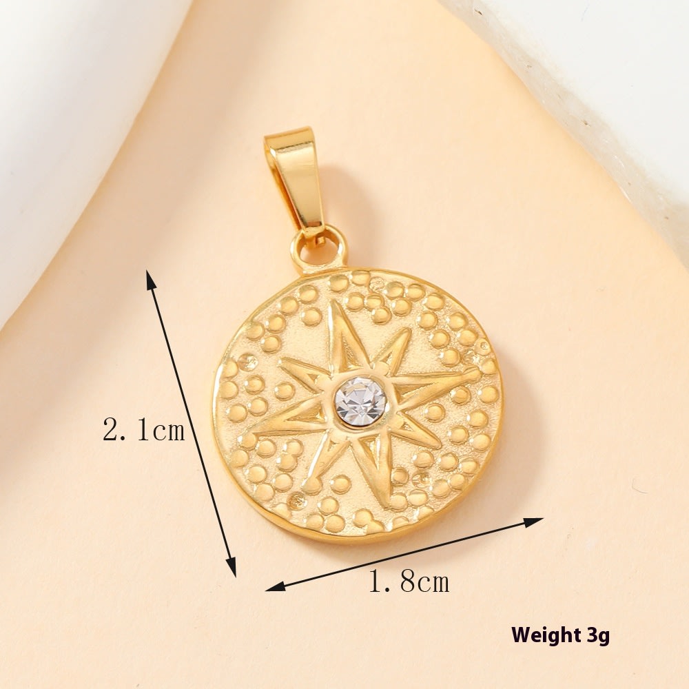 Single Pendant Casting Stainless Steel Accessories Creative view 12