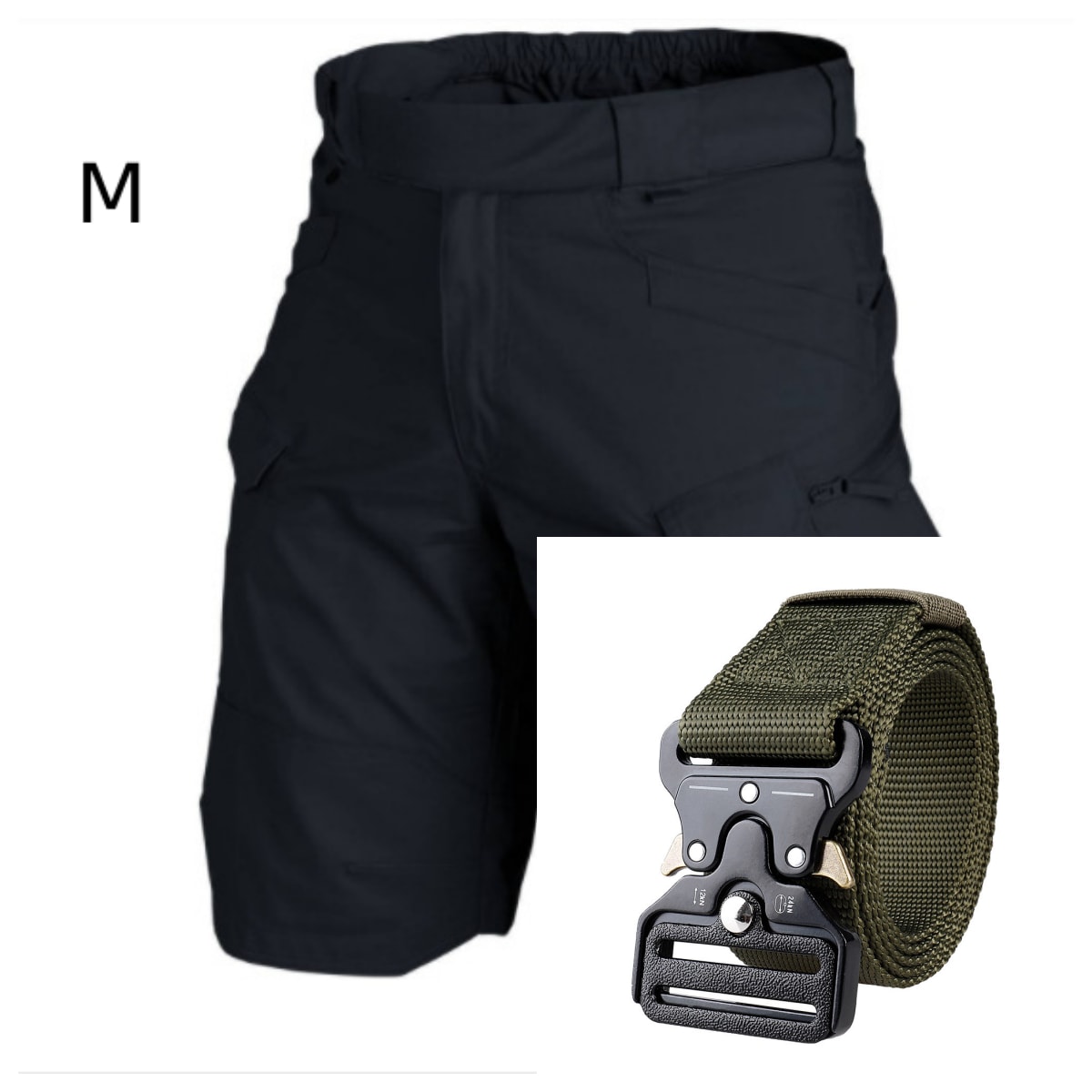 City Tactical Casual Shorts Workwear Plaid Fabric Waterproof view 6