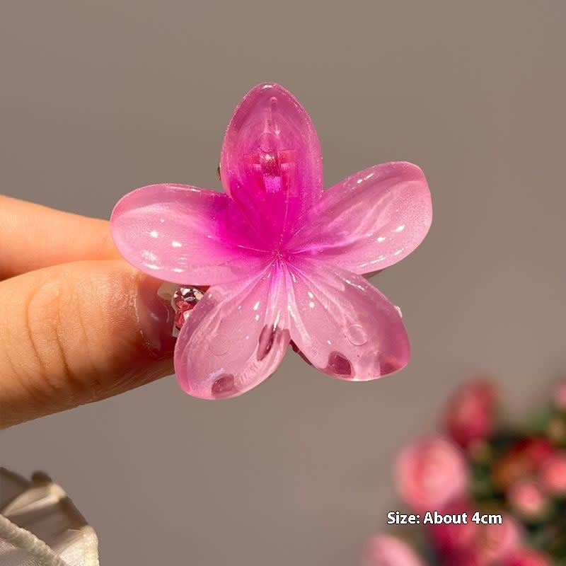 High Sense Plumeria Rubra Seaside Holiday Barrettes view 14