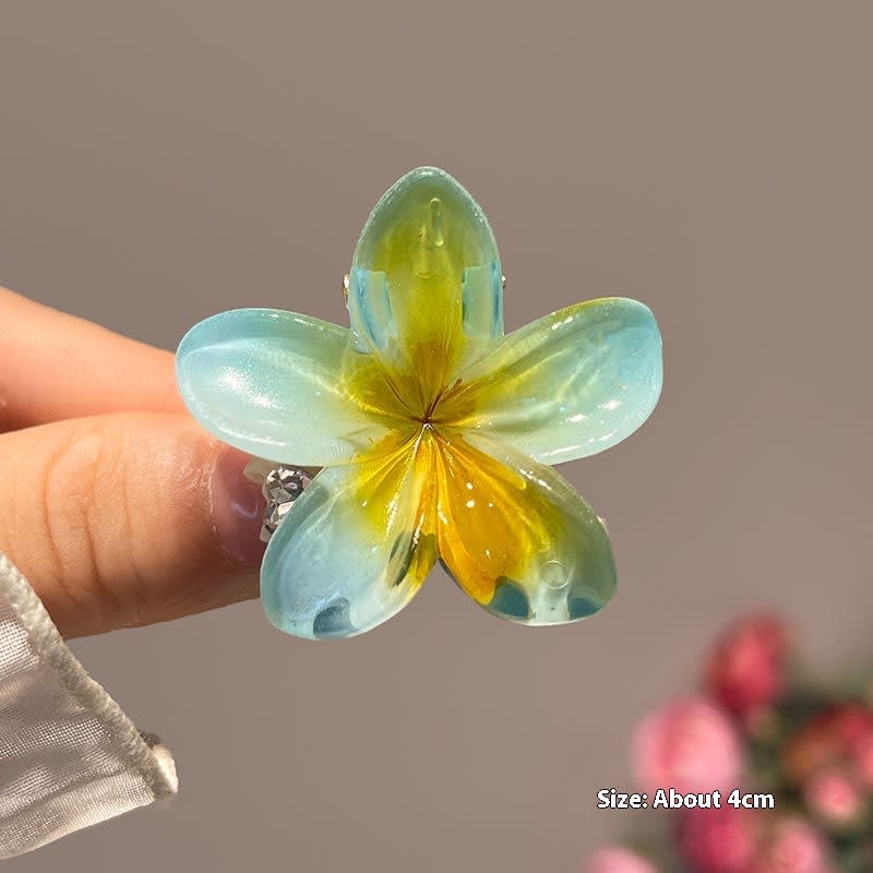 High Sense Plumeria Rubra Seaside Holiday Barrettes view 26
