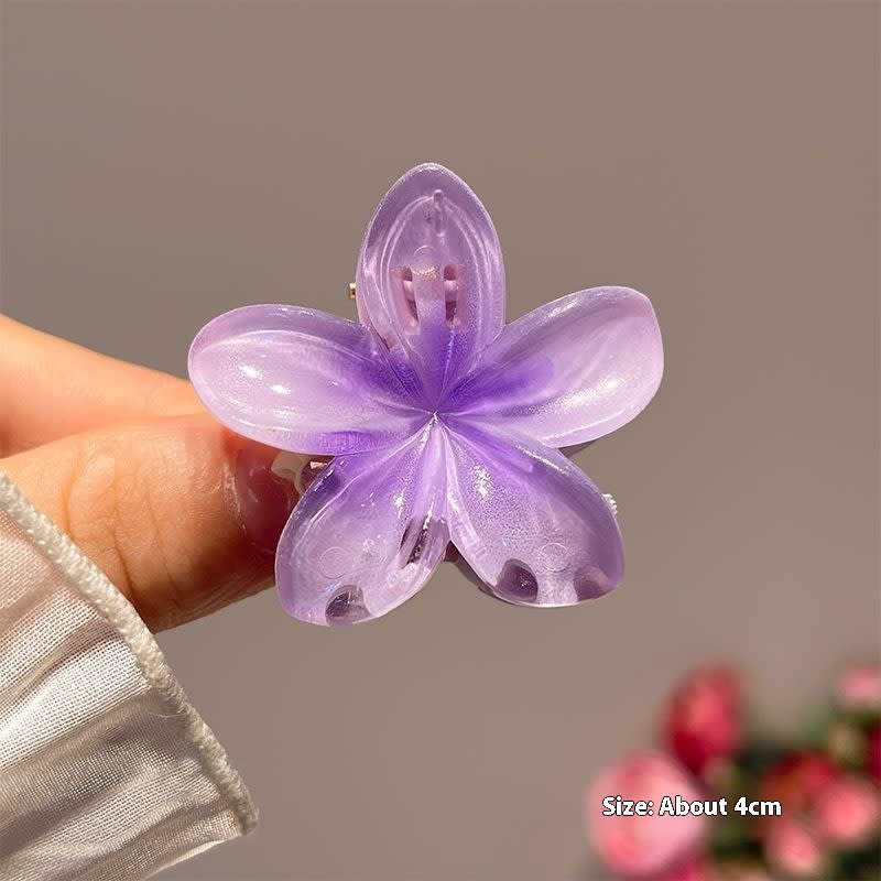 High Sense Plumeria Rubra Seaside Holiday Barrettes view 34