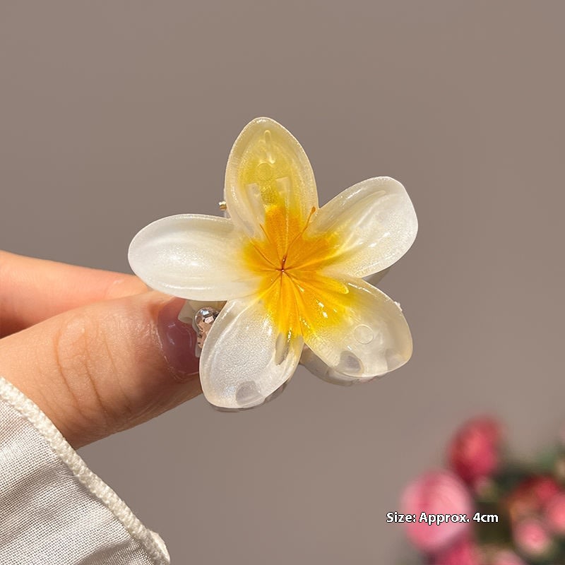 High Sense Plumeria Rubra Seaside Holiday Barrettes view 23