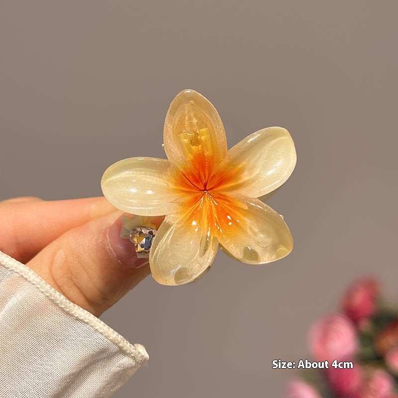 High Sense Plumeria Rubra Seaside Holiday Barrettes view 11