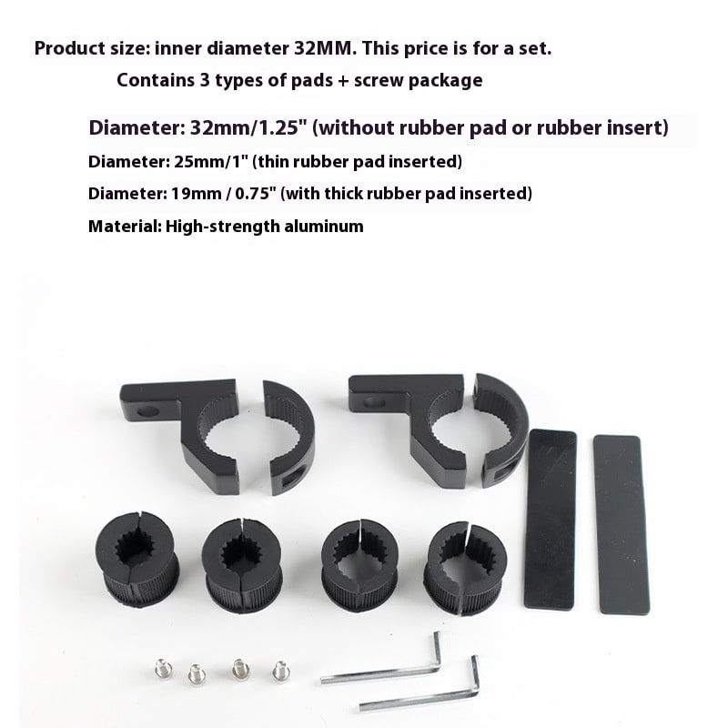 Car Motorcycle Spotlight Bracket Modification Fixed view 4