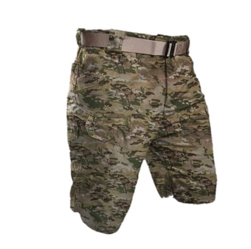 City Tactical Casual Shorts Workwear Plaid Fabric Waterproof view 2