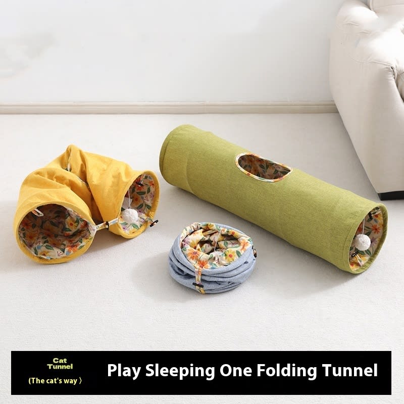 Pet Cat Tunnel Self-Hi Relief Toy view 4