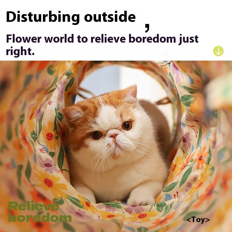 Pet Cat Tunnel Self-Hi Relief Toy view 8