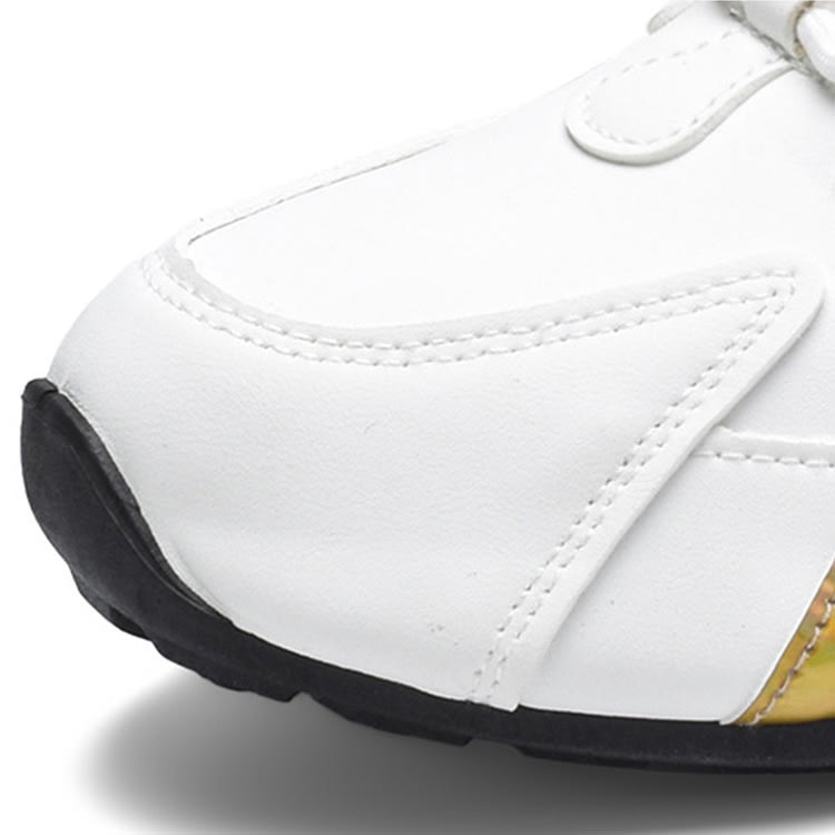 Fashion Colorblock Lace-up Sneakers For Men Breathable Low-top Dad Shoes Running Walking Sports Shoes view 2