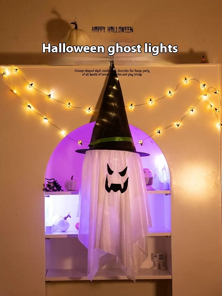 Halloween Decoration Glowing Ghost Party Supplies view 2