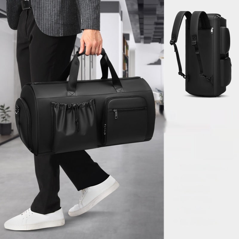 High Quality Waterproof Suit Bag For Men Large Capacity Travel Bag With Shoe Compartment Dry And Wet Separation Travel Organizer view 6