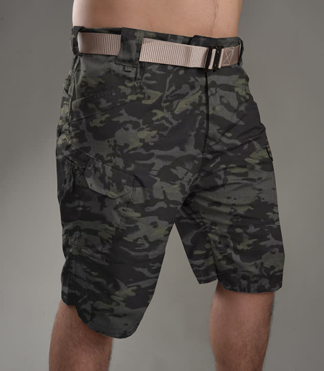 City Tactical Casual Shorts Workwear Plaid Fabric Waterproof view 12