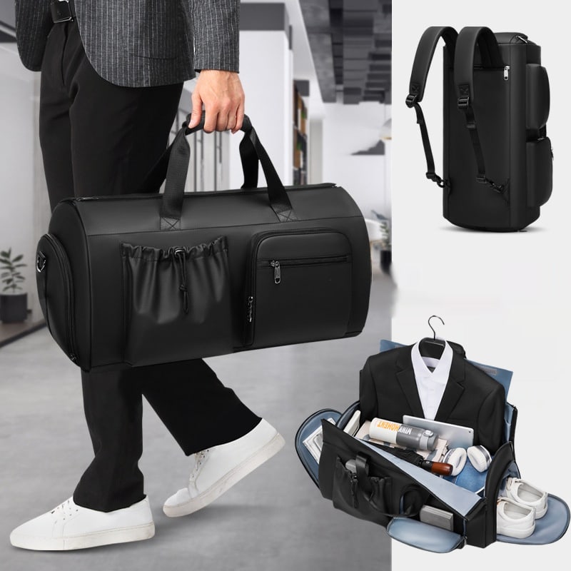High Quality Waterproof Suit Bag For Men Large Capacity Travel Bag With Shoe Compartment Dry And Wet Separation Travel Organizer view 5