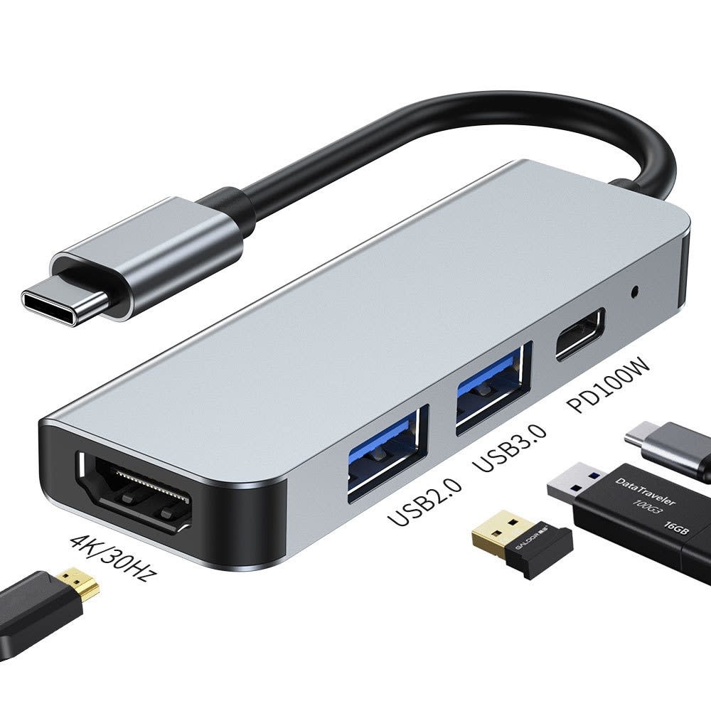 Portable Notebook And Tablet Computer Six In One Expansion Dock view 6