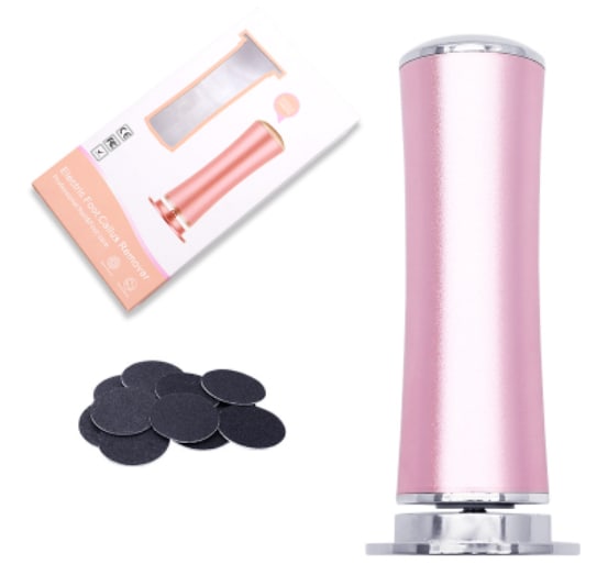 Electric Foot Callus Remover Foot Care File Heels Dead Skin Pedicure Tool Electronic Foot Grinder And Replacement Sandpaper view 6