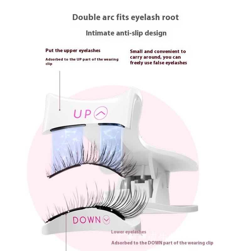 One-piece Mom Girl Style Soft Magnetic Suction Eyelash Integrated Soap Holder view 7