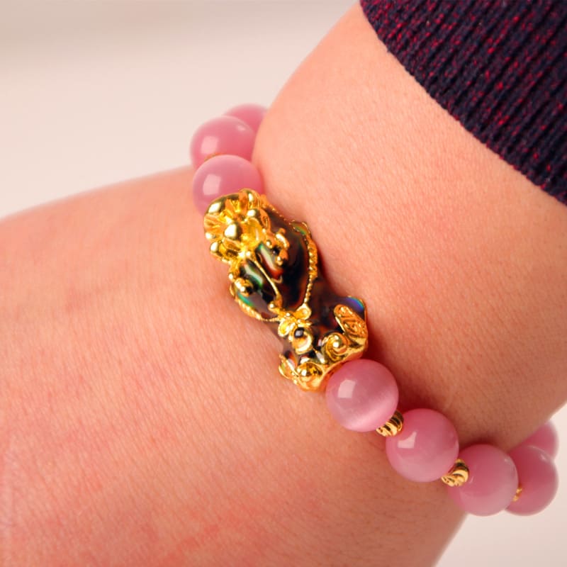 3D Gold Plated PiXiu Bracelet view 6