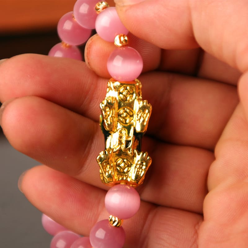 3D Gold Plated PiXiu Bracelet view 5