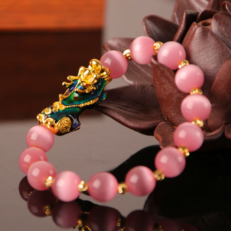 3D Gold Plated PiXiu Bracelet view 4
