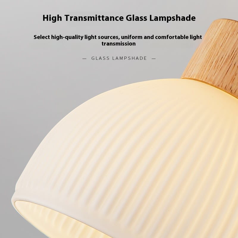 Nordic White Cream Silent Balcony Ceiling Lamp view 5