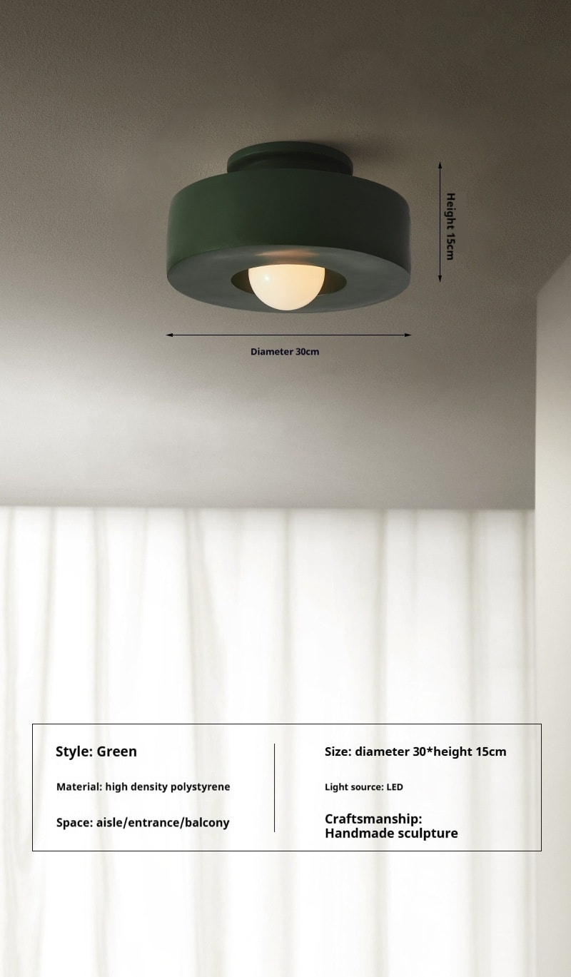 Nordic Minimalist Ceiling Mounted Personalized Lighting Fixtures view 3