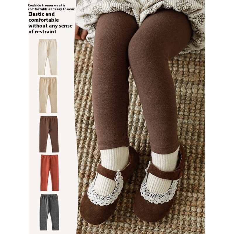 Girls' Pants Leggings Outdoor All-matching Western Stretch Trousers view 1