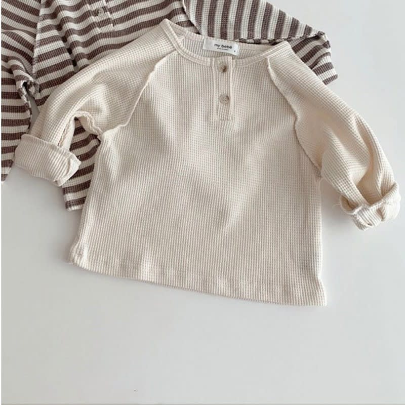 Casual All-matching Striped Top Simple