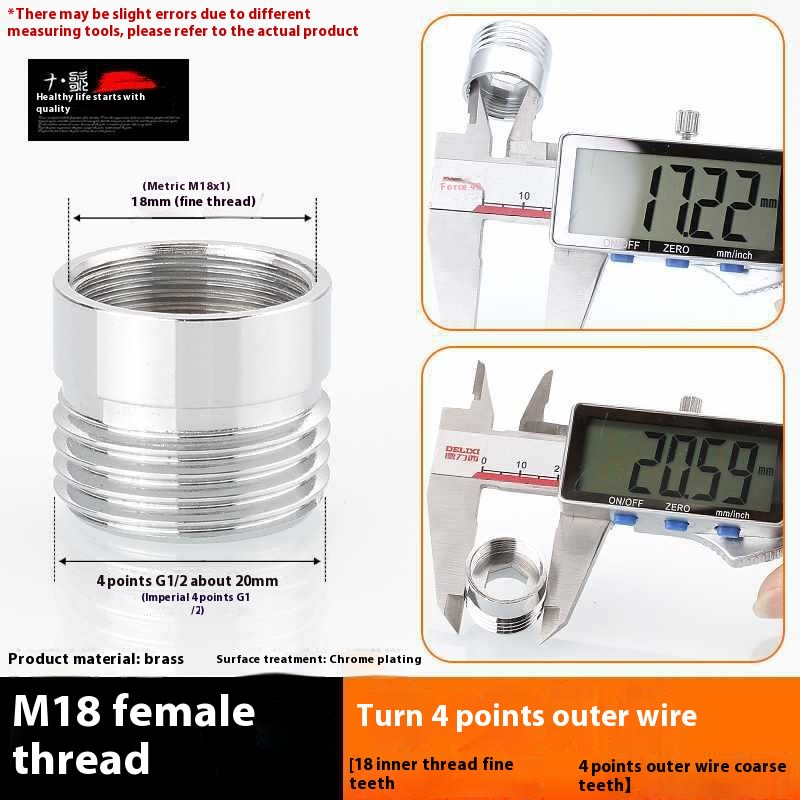 Minimally Designed Kitchen Faucet Adapter Accessories view 17
