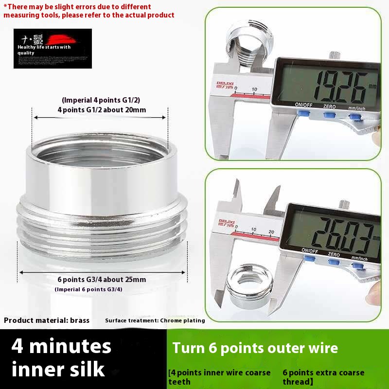Minimally Designed Kitchen Faucet Adapter Accessories view 11