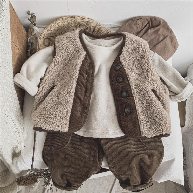 Warm Casual Pants Boys And Girls Trousers view 6