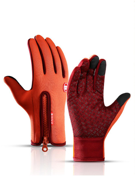 Winter Gloves Touch Screen Riding Motorcycle Sliding Waterproof Sports Gloves With Fleece view 24